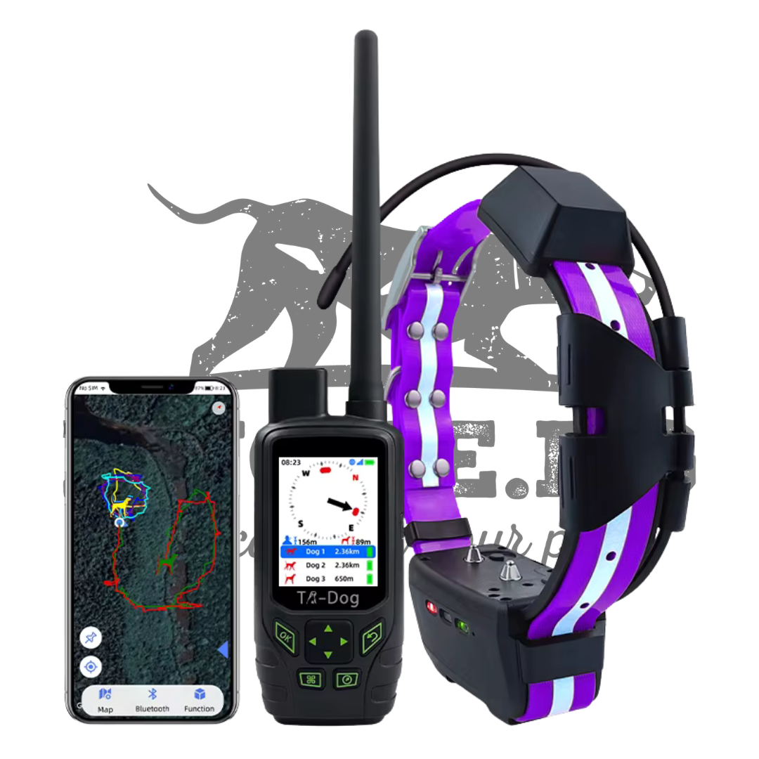 Допълнителна каишка TR-DOG HYBRID HOUNDMATE 100/R50 с Bluetooth свързаност и GPS проследяване за кучета.